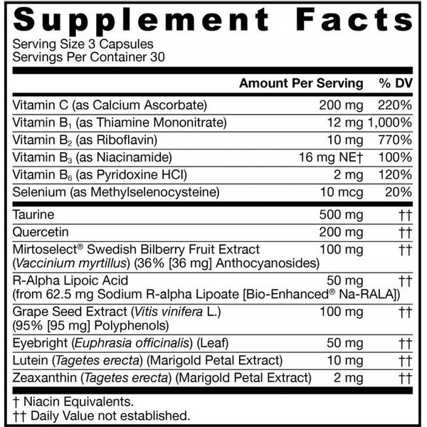 Jarrow Formulas Vision Optimizer 90 kapsułek zdjęcie 4