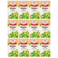 Malwa Suplement diety herbatka ziołowa morwa biała 40 g (20 x 2 g) x 12