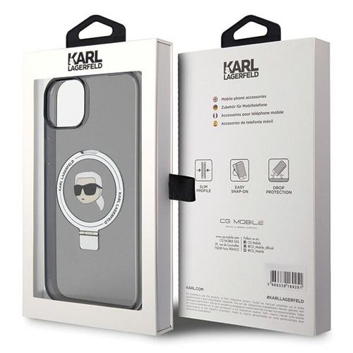 Etui Karl Lagerfeld do iPhone 15 Plus, iPhone 14 Plus, Czarny, MagSafe na Arena.pl