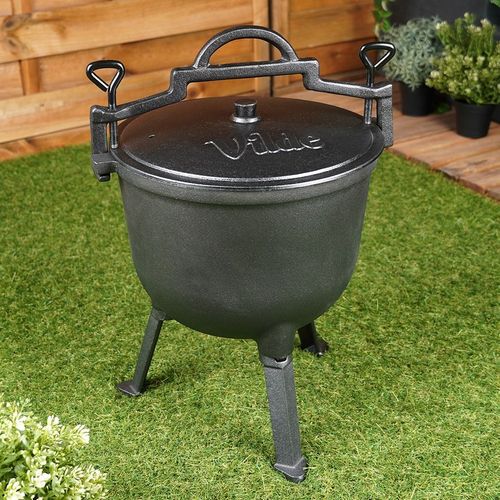 Kociołek Żeliwny Emaliowany Garnek Myśliwski Węgierski Pieczonki Ognisko 10 na Arena.pl