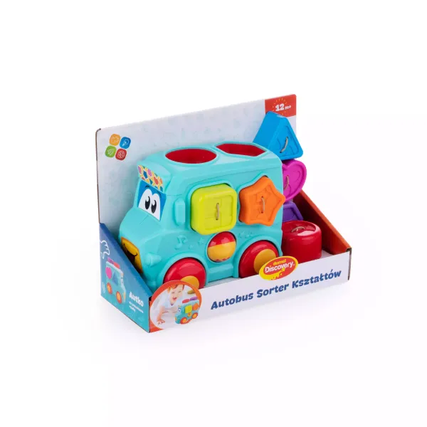 DUMEL AUTOBUS SORTER KSZTAŁTÓW zdjęcie 1
