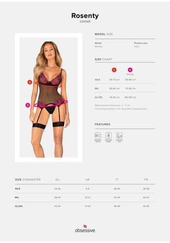 rosenty gorset  m/l na Arena.pl