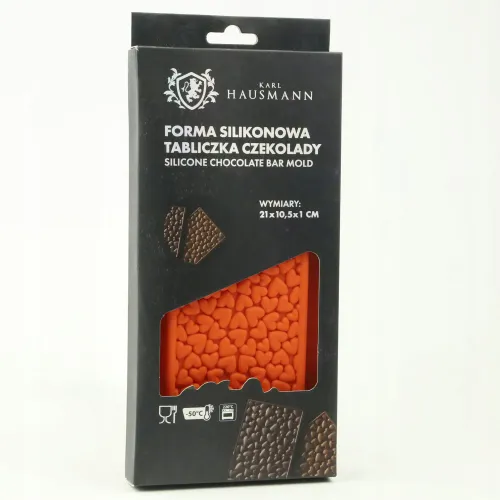 FORMA SILIKONOWA TABLICZKA DO CZEKOLADY WZÓR 15SZT LÓD DESER 10,5 x 21 CM na Arena.pl