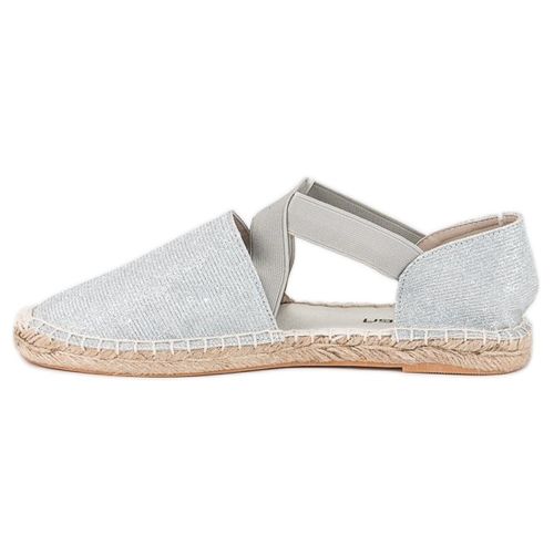 Srebrne espadryle r.36 na Arena.pl