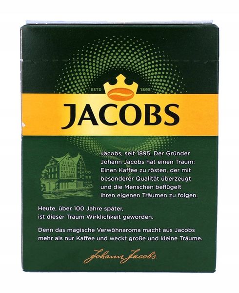 Jacobs Kronung kawa w saszetkach rozpuszczalna 2x20 saszetek 36g z Niemiec zdjęcie 4