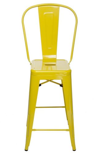 Hoker TOWER BACK 66cm żółte metal na Arena.pl