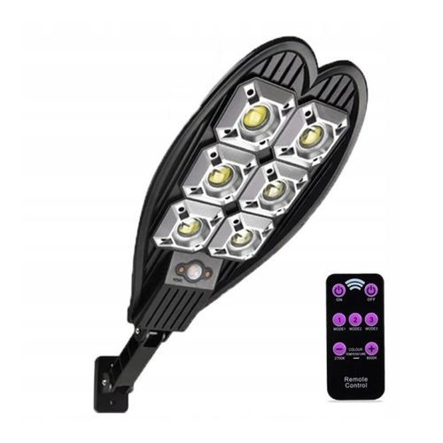 Lampa Solarna LED Czujnik Ruchu Zmierzchu Pilot do Ogrodu LED COB na Arena.pl