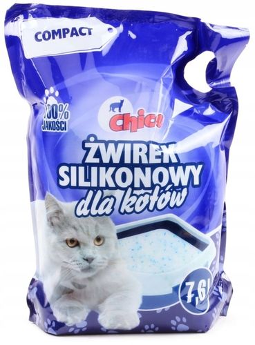 Żwirek Silikonowy dla kota Compact Naturalny 7,6L na Arena.pl