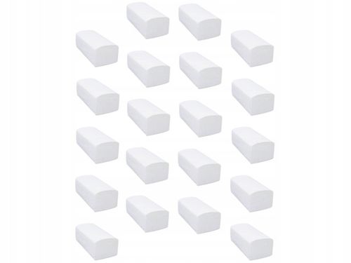 Ręczniki papierowe składane ręcznik ZZ celuloza białe 1w 20x200 - 4000 na Arena.pl