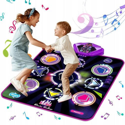 MATA DO TAŃCZENIA MUZYCZNA TANECZNA DLA DZIECI GRA INTERAKTYWNA TAŃCA ZABAW na Arena.pl