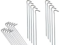 SZPILKI DO NAMIOTU MOCUJĄCE ŚLEDZIE KOTWY STAL 31CM 10SZT HAK HACZYK KOŁKI