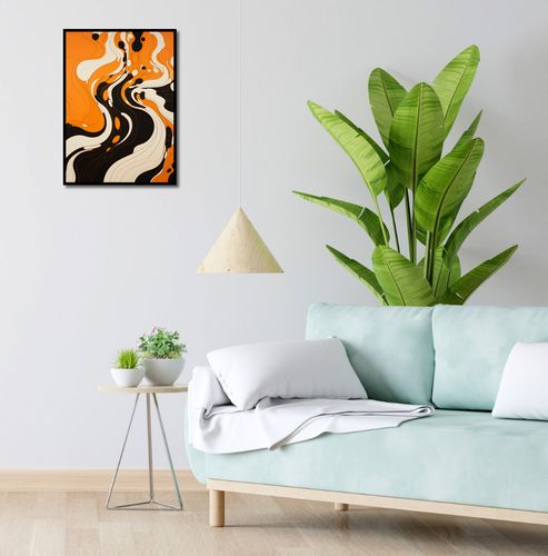 Plakat 40x55cm Tańczący Atrament na Arena.pl