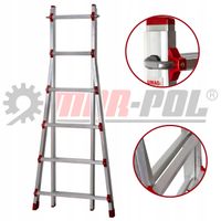 Drabina MAR-POL aluminium 11 do 150 kg