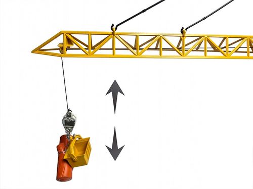 DŹWIG BUDOWLANY PILOTEM DUŻY ŻURAW GIGANT ZDALNIE STEROWANY MULTIFUNKCJE na Arena.pl