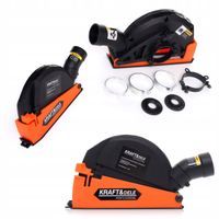 Osłona przeciwpyłowa odsysająca do szlifierki 125mm kraft&dele KD1979