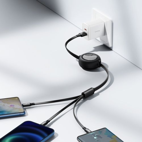 Baseus kabel USB 3w1 rozwijany na Arena.pl