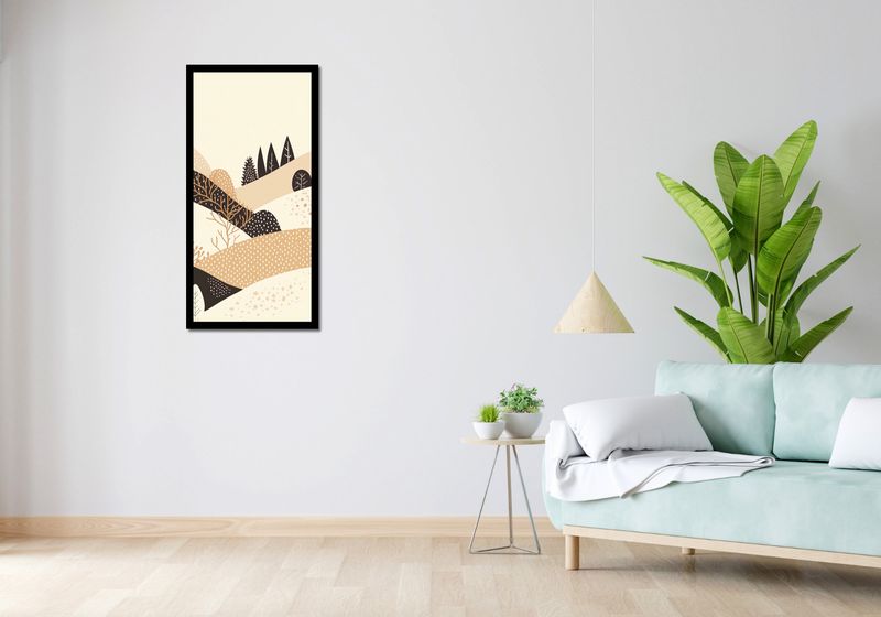 Plakat 50x100cm Jesień w Wzgórzach zdjęcie 4