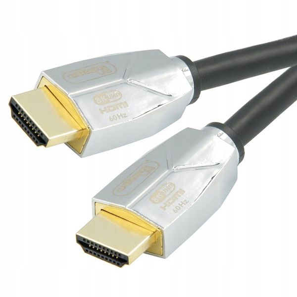 CERTYFIKOWANY KABEL HDMI 2.1 UHD 8K 4K 48Gbps CONNECTIONLAB UHDC 1m zdjęcie 3
