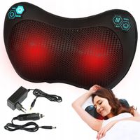 PODUSZKA MASUJĄCA MASAŻER SHIATSU DO CIAŁA KARKU STÓP ŁADOWARKA SAMOCHODOWA