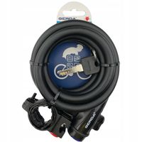 Zabezpieczenie rowerowe linka Gerda FLEX MAX 1800/12T