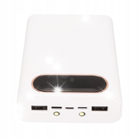 OBUDOWA POWERBANK 4X21700 QUICK CHARGE 22.5W 2XUSB MOBILNY ZASILAJĄCY DIY