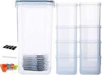 Pojemniki na żywność z pokrywą Zestaw 9szt