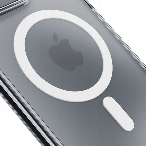 Etui z MagSafe na Apple iPhone 15 Plus - 3mk Frosty MagCase White na Arena.pl