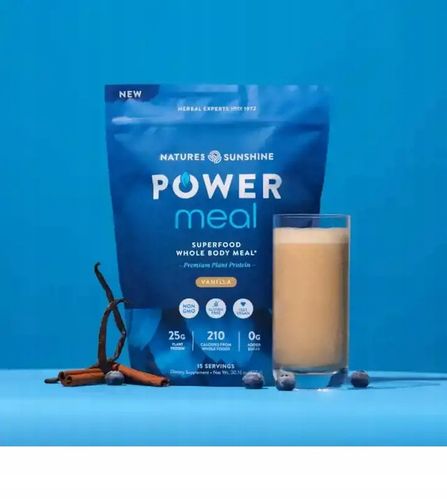 Natures Sunshine Power Meal Wanilia NSP na Arena.pl