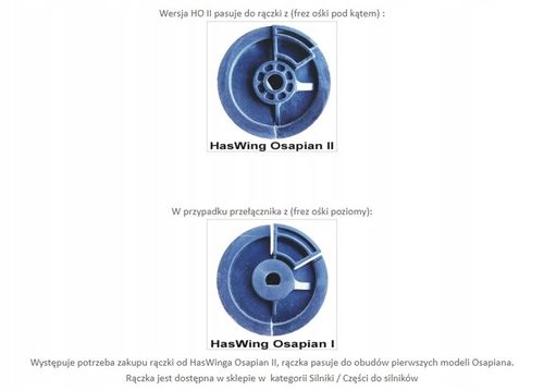 Przełącznik biegów do Haswing Osapian 30 40 45 55 na Arena.pl
