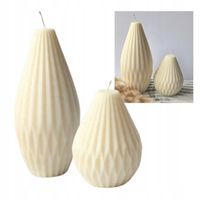 Świeca sojowa wolnostojąca dekoracyjna zestaw tuba na prezent handmade