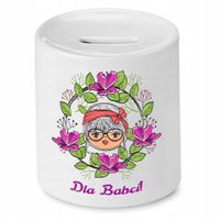 Skarbonka Dla Babci Prezent Na Dzień Babci Z Nadrukiem Ze Zdjęciem