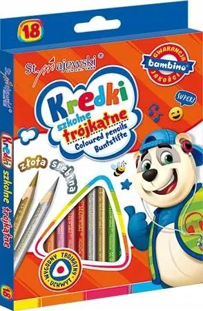 Kredki Bambino Ołówkowe 18Kol 18Cm 2670 A'8 na Arena.pl