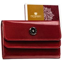portfel damski skórzany ptn 27074-tvt-6608 red
