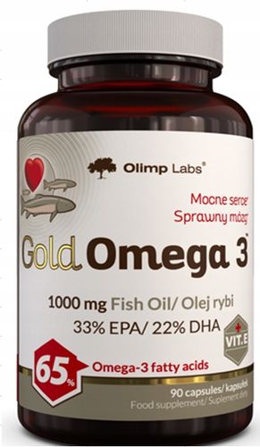 OLIMP Gold Omega 3 1000mg, 90kaps. na Arena.pl