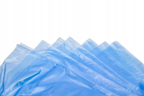 Worki HDPE niebieskie do pojemników E2 na mięso, pieczywo - 1000szt. na Arena.pl