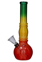 Rasta Bongo 20 cm - Szklane Fajka Wodna z Akcesoriami Chillout