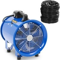 wentylator dmuchawa przemysłowa budowlana z wężem 10 m 2700 m3/h śr. 280 mm
