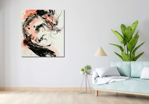 Obraz 90x100cm Smocza Furia na Arena.pl