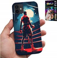 ETUI DO IPHONE 12 - BOKS SPORTY WALKI BOKSERZY WZORY + SZKŁO