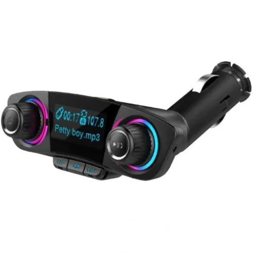TRANSMITER FM BLUETOOTH 5.0 USB WIELOFUNKCYJNY 8w1 na Arena.pl