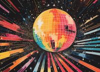 Plakat 55x40cm Disco Gra!