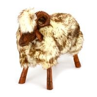 Krzesło dekoracyjne owca Skóra średnia