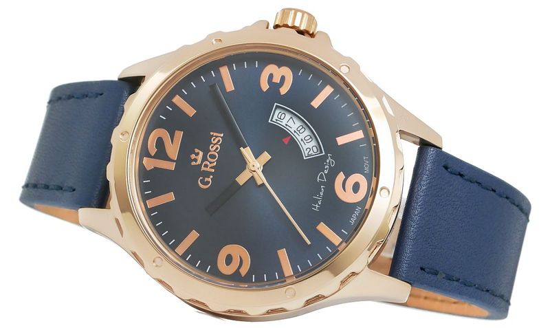 zegarek męski g.rossi 10273a-6f3 + box zdjęcie 2