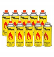 KARTUSZ GAZOWY WKŁAD GAZ ALPEN do KUCHENKI PALNIKAx10 kartridż butla