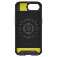 Etui plecki Spigen Rugged Armor Mag MagSafe Czarne do Apple iPhone 16e
