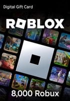 Roblox Doładowanie 8000 Robux Klucz Doładowanie Karta Podarunkowa 24/7