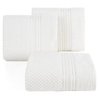 Ręcznik Davos 02 50X90 cm kremowy bawełna frotte bordiura