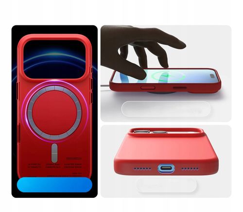 Etui Elago Magsafe Silicon Case do iPhone 17 PRO Max Red na Arena.pl