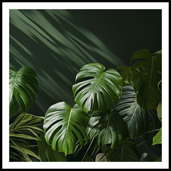Plakat 100x100cm Szepczące Liście zdjęcie 3