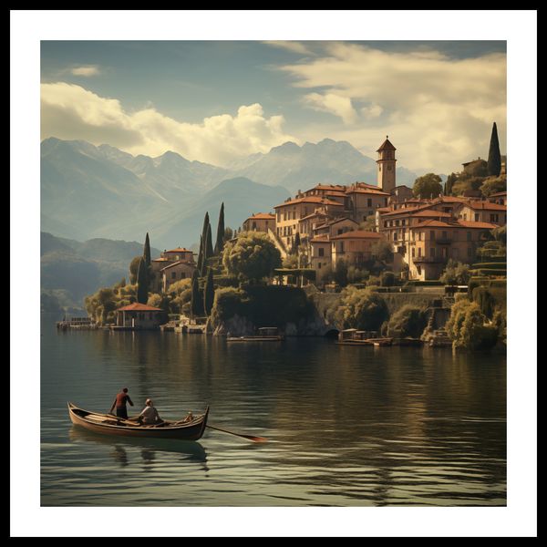 Plakat 70x70cm Spokojna Nostalgia zdjęcie 3